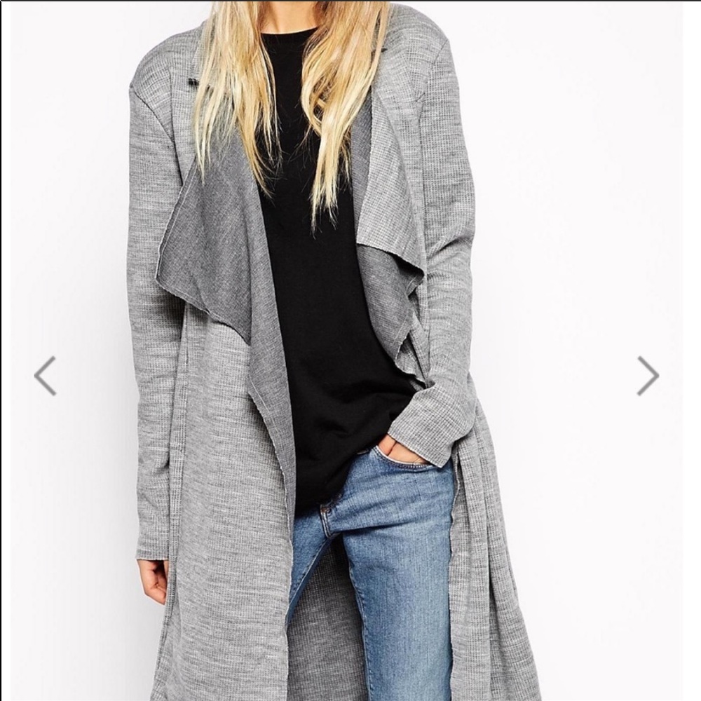 ASOS Jersey Maxi Trench